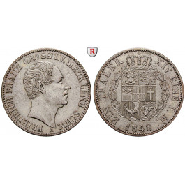 Mecklenburg, Mecklenburg-Schwerin, Friedrich Franz II., Taler 1848, vz