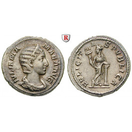Römische Kaiserzeit, Julia Mamaea, Mutter des Severus Alexander, Denar +235, ss-vz