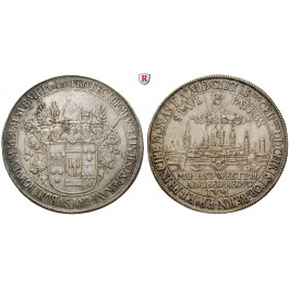 Münster, Bistum, Christoph Bernhard von Galen, Reichstaler 1661, vz+