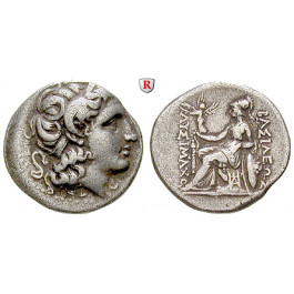 Thrakien, Königreich, Lysimachos, Drachme 294-287 v.Chr., ss