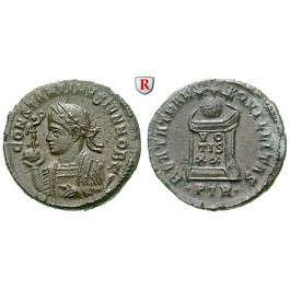 Römische Kaiserzeit, Constantinus II., Caesar, Follis 321, ss-vz