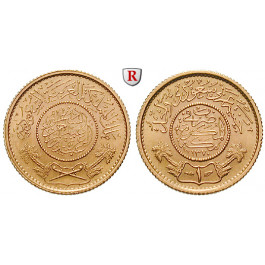 Saudi-Arabien, Pound 1951 (AH 1370), 7,32 g fein, vz-st