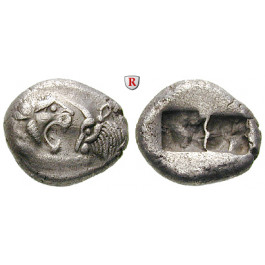Lydien, Königreich, Kroisos, Siglos 550-546 v.Chr., ss+