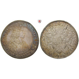 Olmütz, Bistum, Karl III. von Lothringen, Taler 1704, f.st