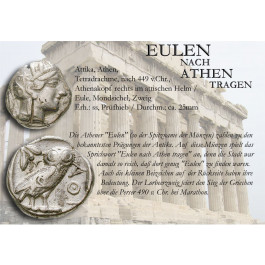 Attika, Athen, Tetradrachme nach 449 v.Chr., ss