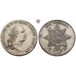Hessen, Hessen-Kassel, Friedrich II., Taler 1776-1779, ss