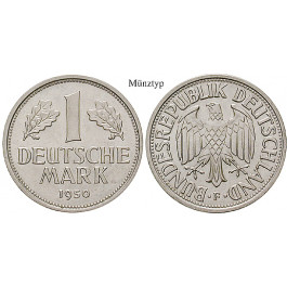 Bundesrepublik Deutschland, 1 DM 1968, F, vz-st, J. 385