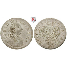 Brandenburg-Preussen, Königreich Preussen, Friedrich Wilhelm I., 6 Gröscher 1723, f.vz