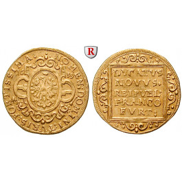 Frankfurt, Stadt, Dukat 1639, f.vz