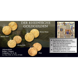 Pfalz, Kurpfalz, Diverse Herrscher, Goldgulden 14.-16. Jh., ss