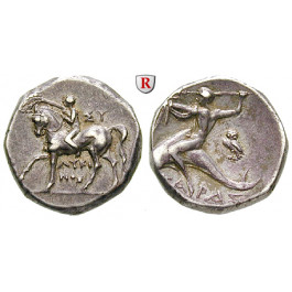 Italien-Kalabrien, Taras (Tarent), Didrachme 272-240 v.Chr., ss+