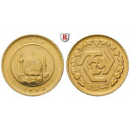 Iran, Islamische Republik, Azadi 1365 SH (1986), 7,32 g fein, f.st