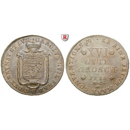 Braunschweig, Braunschweig-Wolfenbüttel, Karl Wilhelm Ferdinand, 16 Gute Groschen 1785, vz