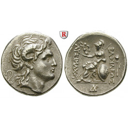 Thrakien, Königreich, Lysimachos, Tetradrachme 297-281 v.Chr., ss/ss+