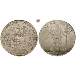 Braunschweig, Braunschweig-Wolfenbüttel, August Wilhelm, Taler 1722, ss-vz
