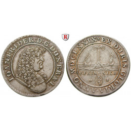 Braunschweig, Braunschweig-Calenberg-Hannover, Johann Friedrich, 2/3 Taler 1679, ss+