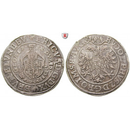 Braunschweig, Braunschweig-Calenberg, Erich II., Taler zu 24 Groschen 1581, ss