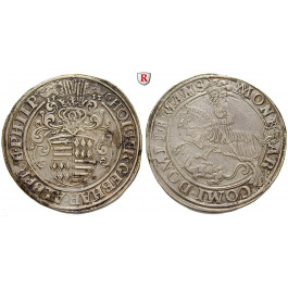 Mansfeld, Grafschaft, Mansfeld-Vorderort, Hoyer VI., Gebhard VII., Albrecht VII., Philipp II., Taler 1532, ss