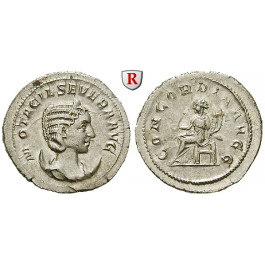 Römische Kaiserzeit, Otacilia Severa, Frau Philippus I., Antoninian 246-248, st