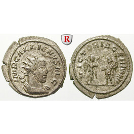 Römische Kaiserzeit, Gallienus, Antoninian 256-257, ss-vz