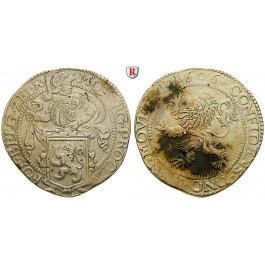 Niederlande, Zeeland, Löwentaler 1606, ss-vz