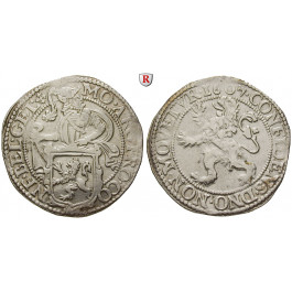 Niederlande, Gelderland, Löwentaler 1607, ss+