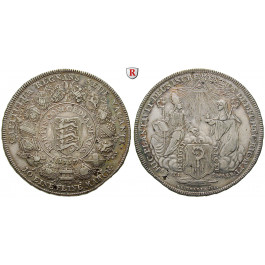 Eichstätt, Bistum, Sede Vacante, Konventionstaler 1757, f.vz