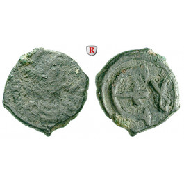 Byzanz, Justinian I., Pentanummium (5 Nummi) 561-565, f.ss