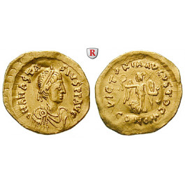 Byzanz, Anastasius I., Tremissis, f.vz