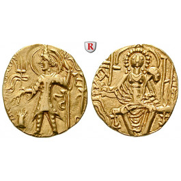 Baktrien und Indien, Kuschan, Vasu und Chhu, Stater ca. 260-300, ss