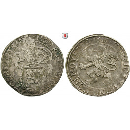 Niederlande, Overijssel, Löwentaler 1616, ss