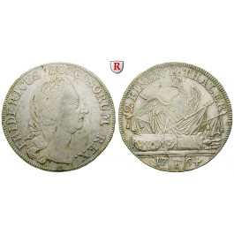 Brandenburg-Preussen, Königreich Preussen, Friedrich II., 1/2 Reichstaler 1764, ss