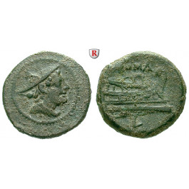 Römische Republik, Anonym, Semuncia 214-212 v.Chr., ss+