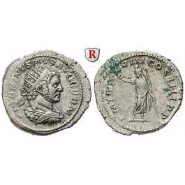 Römische Kaiserzeit, Caracalla, Antoninian 217, ss+