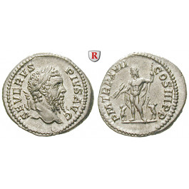 Römische Kaiserzeit, Septimius Severus, Denar 209, vz+