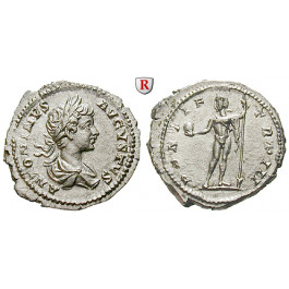 Römische Kaiserzeit, Caracalla, Denar 200, st
