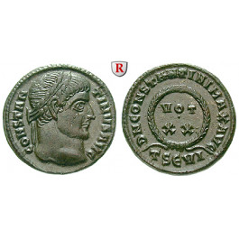 Römische Kaiserzeit, Constantinus I., Follis 324, f.prfr.