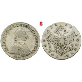 Russland, Peter III., Poltina 1762, ss
