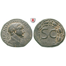 Römische Provinzialprägungen, Seleukis und Pieria, Antiocheia am Orontes, Traianus, Bronze 98-117, ss