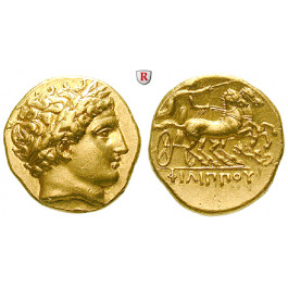 Makedonien, Königreich, Philipp II., Stater 340-328 v.Chr., vz