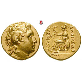 Thrakien, Königreich, Lysimachos, Stater 205-195 v.Chr., vz