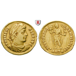 Römische Kaiserzeit, Valens, Solidus 364-367, ss