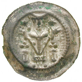 Hildesheim, Bistum, Heinrich I., Brakteat, ss+