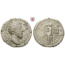 Römische Kaiserzeit, Marcus Aurelius, Denar 170-171, ss