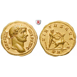 Römische Kaiserzeit, Maximianus Herculius, Aureus 287, st