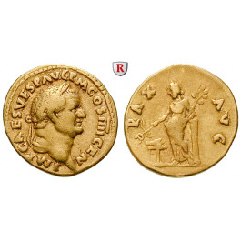 Römische Kaiserzeit, Vespasianus, Aureus 69-71, ss