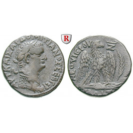 Römische Provinzialprägungen, Seleukis und Pieria, Antiocheia am Orontes, Domitianus, Tetradrachme 89-90, ss+