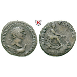 Römische Provinzialprägungen, Seleukis und Pieria, Antiocheia am Orontes, Traianus, Tetradrachme 110-111, ss