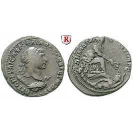 Römische Provinzialprägungen, Seleukis und Pieria, Antiocheia am Orontes, Traianus, Tetradrachme 110-111, ss+