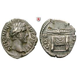 Römische Kaiserzeit, Antoninus Pius, Denar 145-161, ss-vz